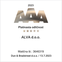 ALVA platinasta odličnost 2023